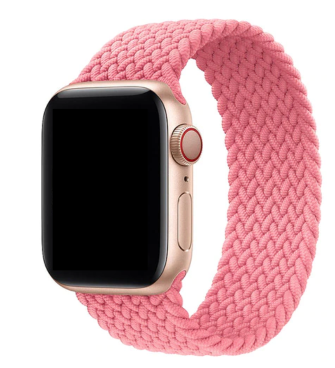Nylon Braided Solo Loop Band for Apple Watch - Strapsology