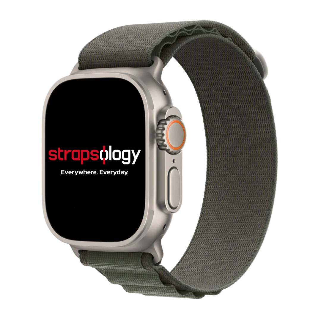 Alpine Nylon Loop Strap for Apple Watch - Strapsology
