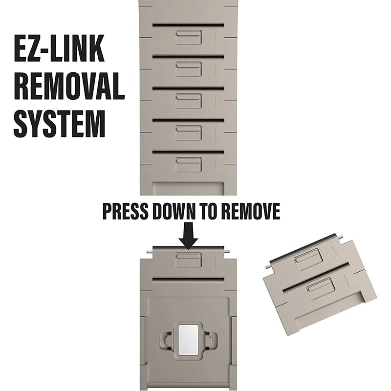 Stainless Steel Magnetic Link Strap for Apple Watch