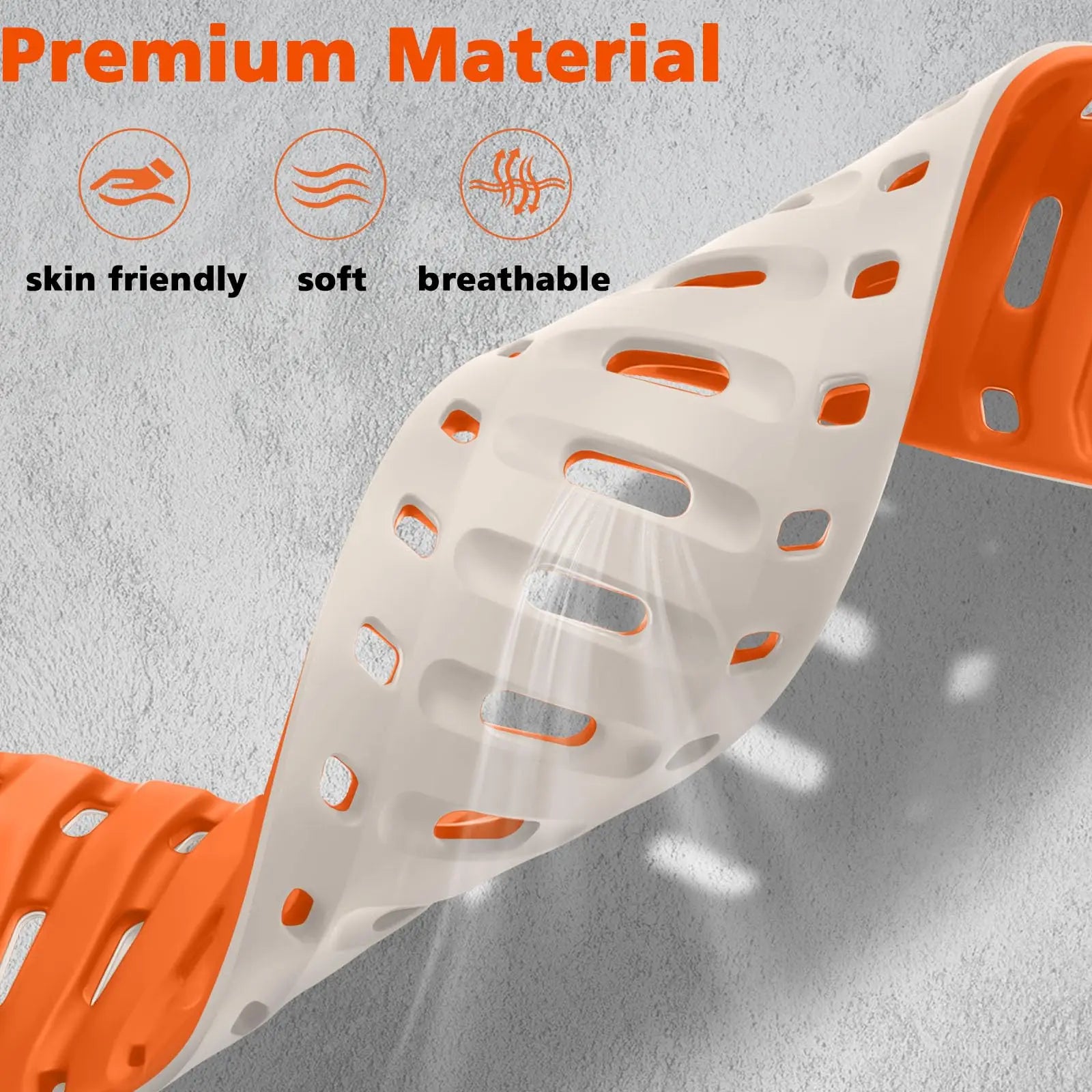 Sport Silicone Magnetic Strap For Apple Watch - Strapsology