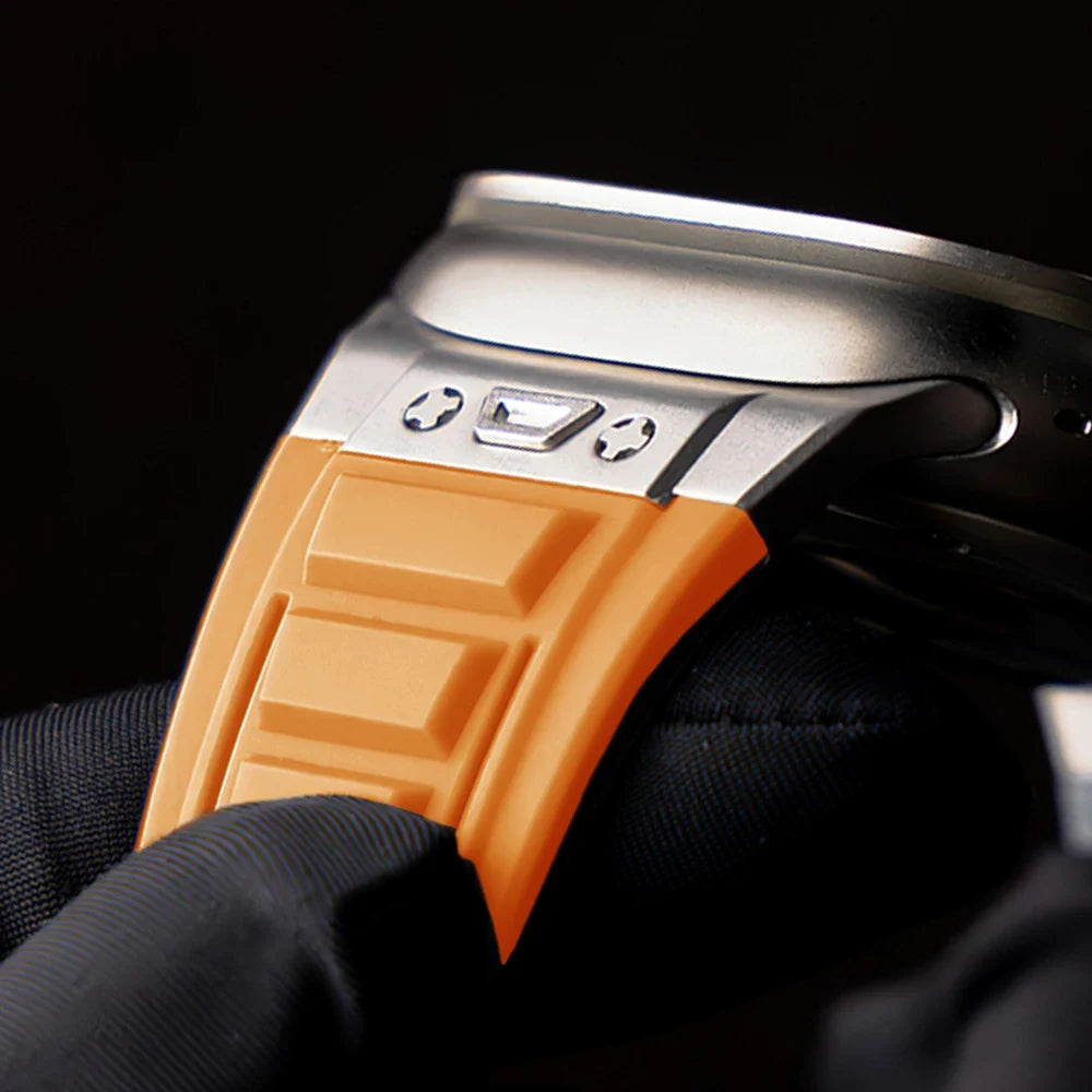 Ultra Soft Silicone Sport Butterfly Clasp For Apple Watch - Strapsology