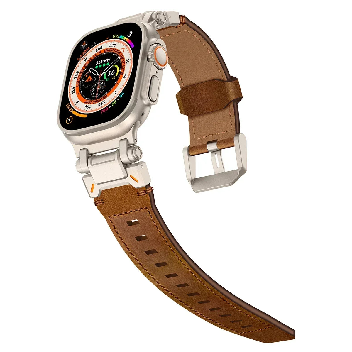 Explorer Leather Strap for Apple Watch Ultra