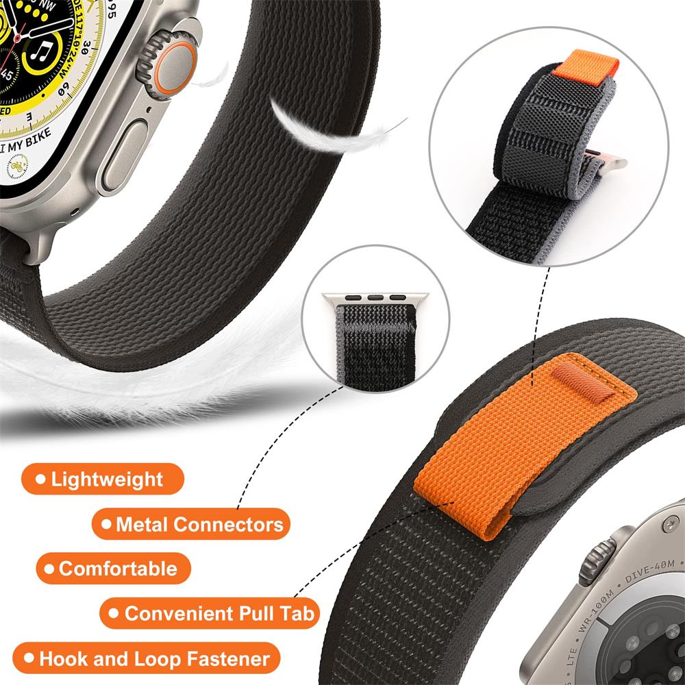 Trail Nylon Loop Strap for Apple Watch - Strapsology