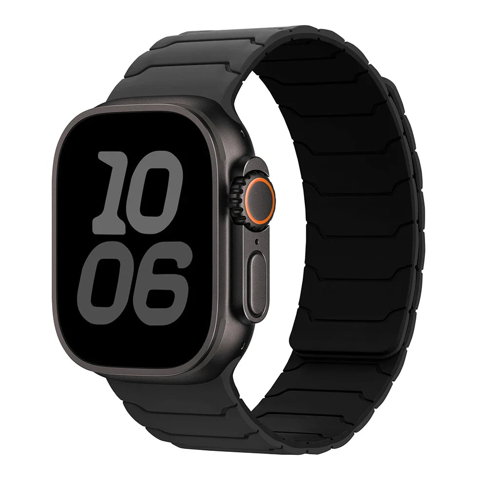 Magnetic Silicone Sport Strap for Apple Watch - Strapsology