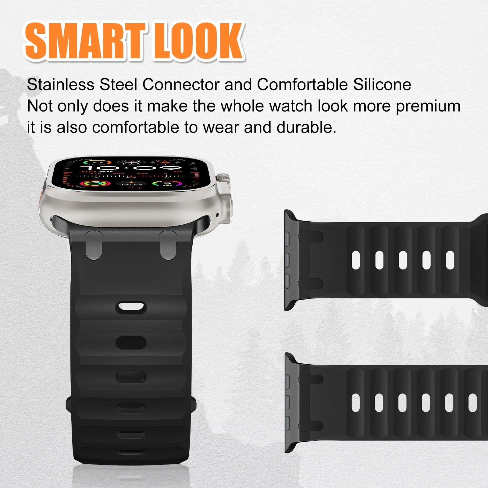 Soft Silicone 2.0 Strap for Apple Watch - Strapsology