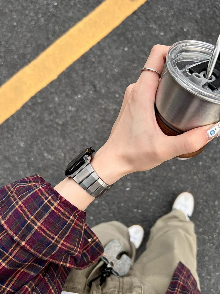 Sleek Link Strap For Apple Watch