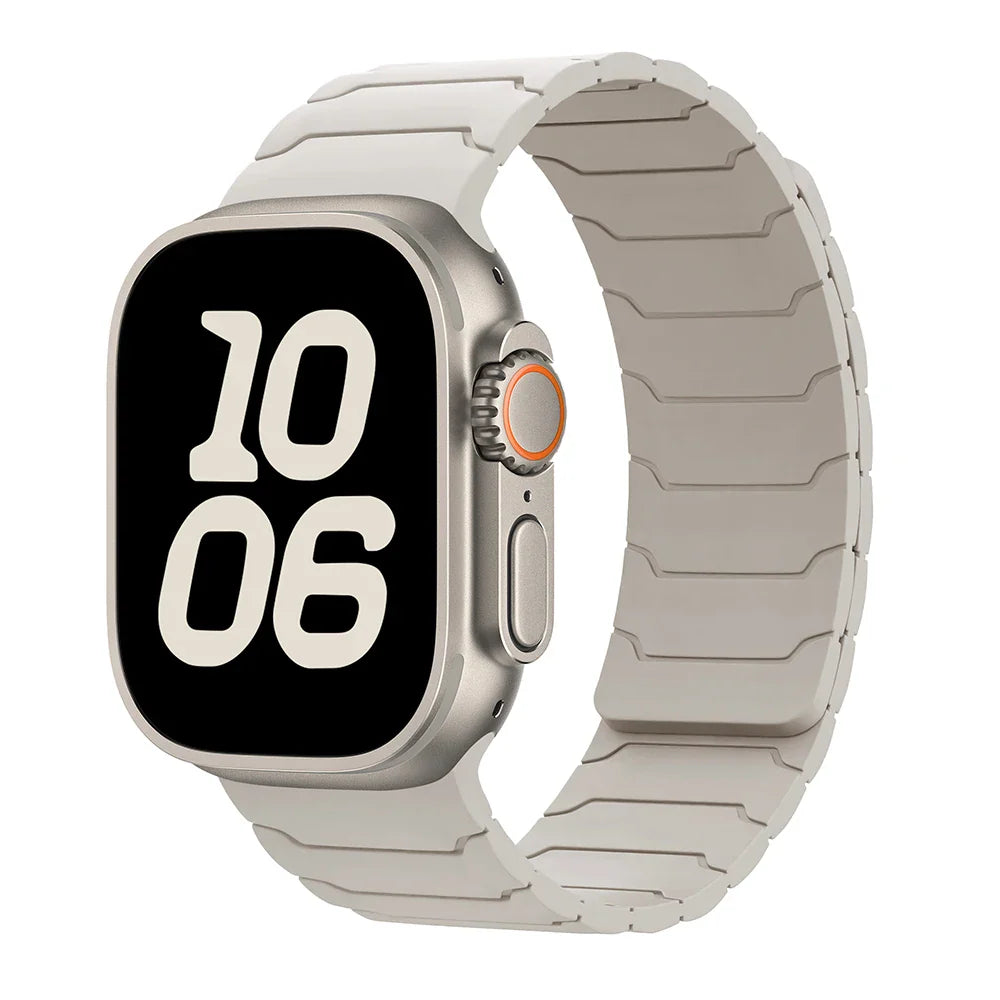 Magnetic Silicone Sport Strap for Apple Watch - Strapsology