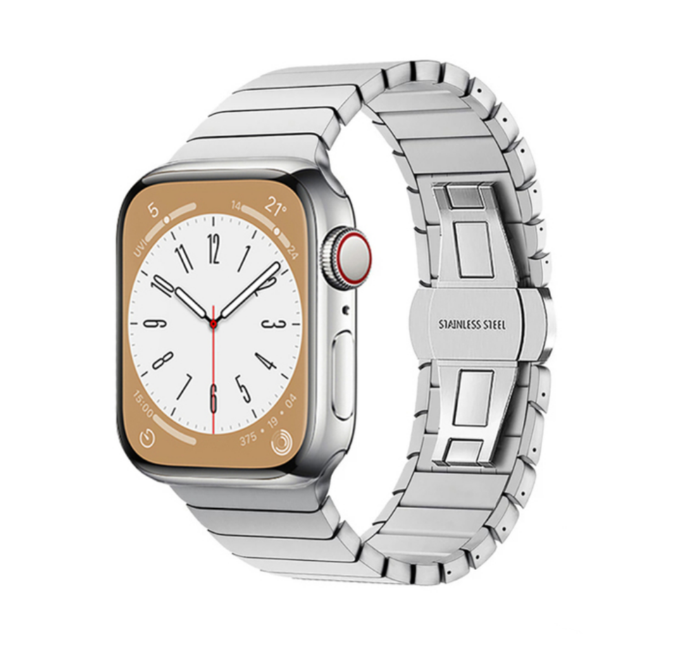 Stainless Steel Link Strap for Apple Watch - Strapsology