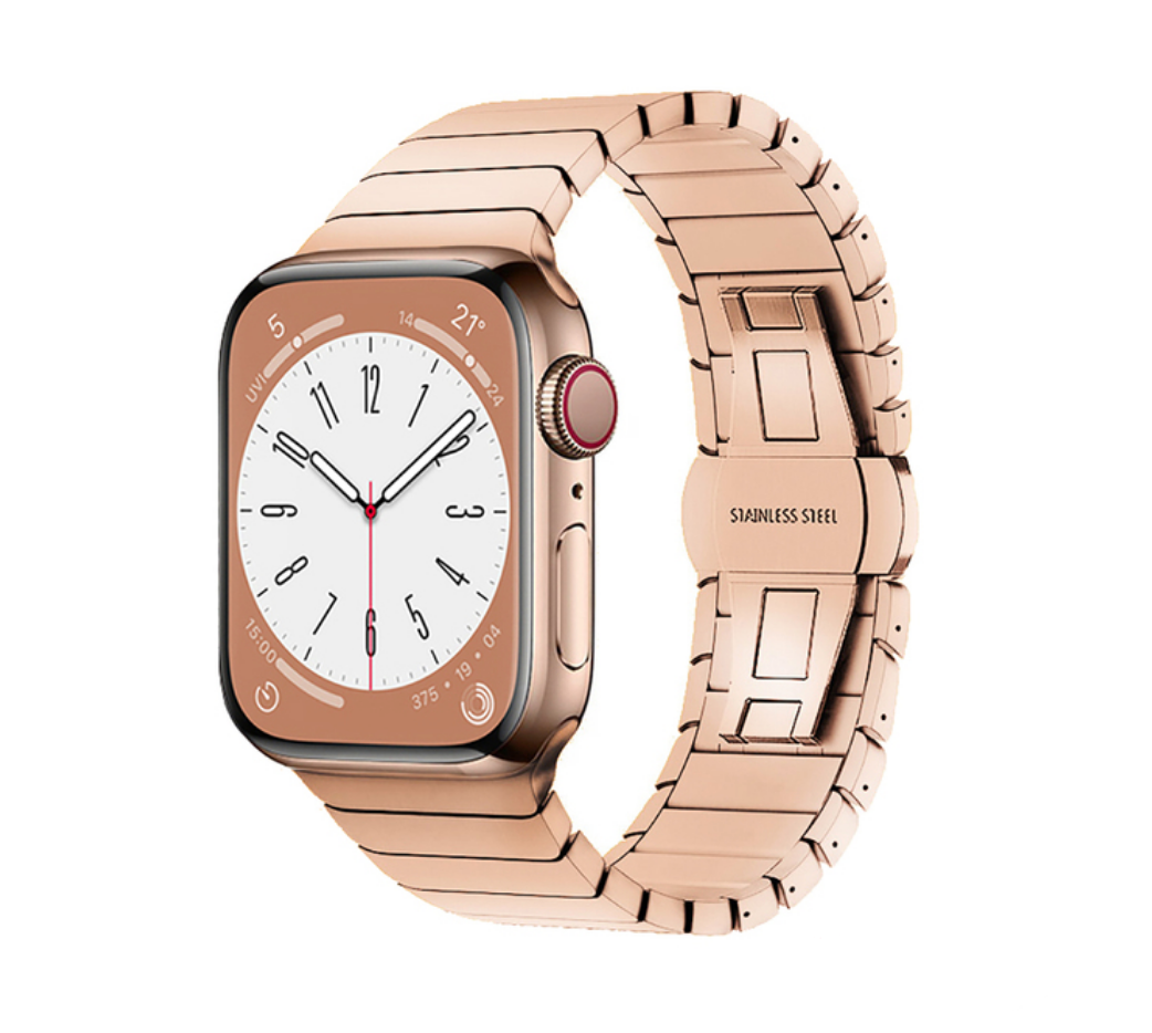 Stainless Steel Link Strap for Apple Watch - Strapsology