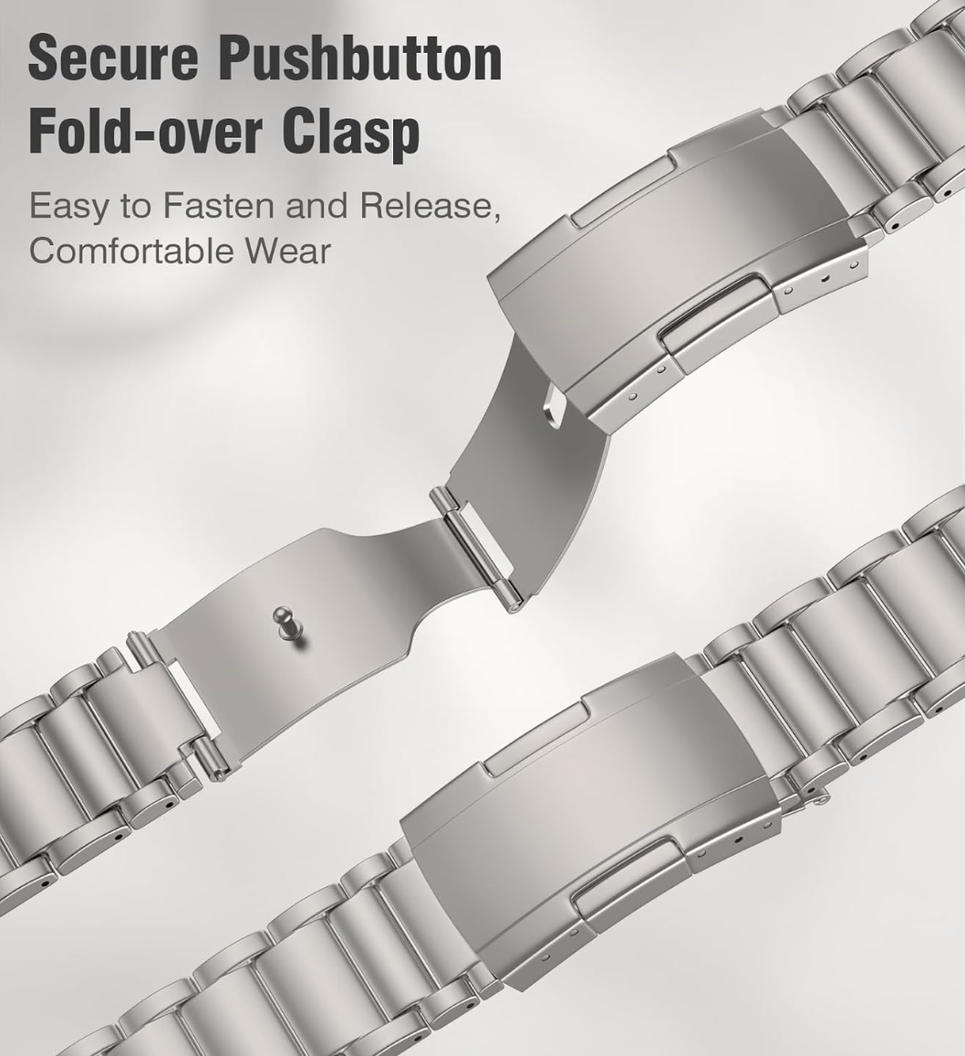Titanium Steel Strap for Apple Watch - Strapsology