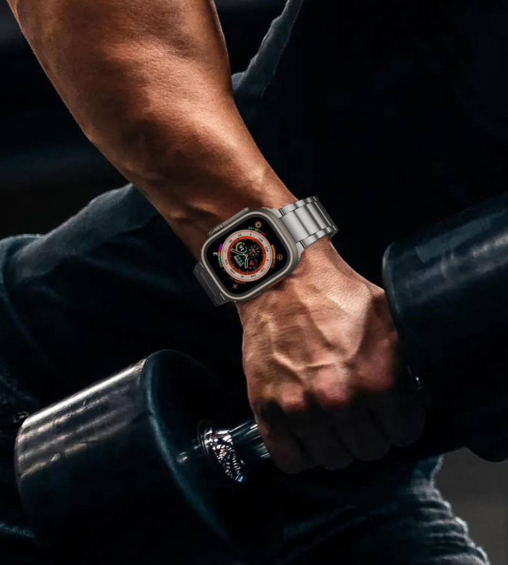 Titanium Steel Strap for Apple Watch - Strapsology