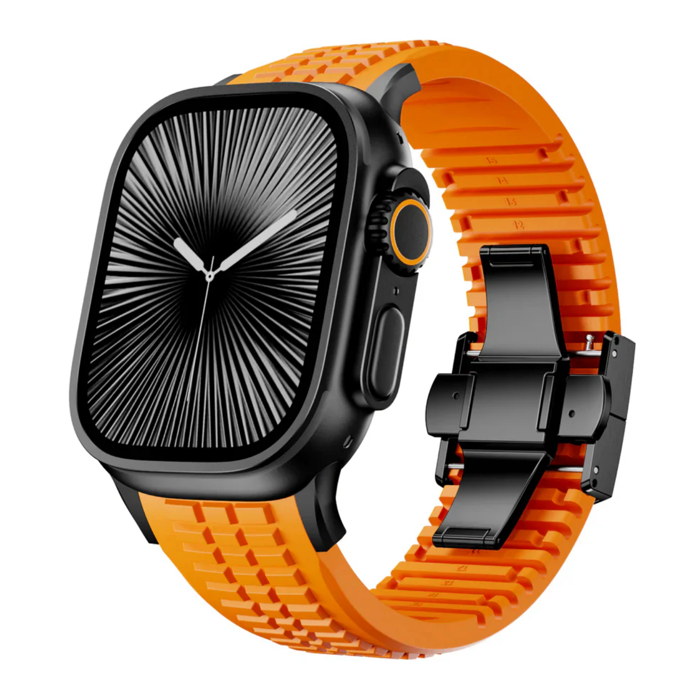 FlareFlex Silicone Strap for Apple Watch - Strapsology