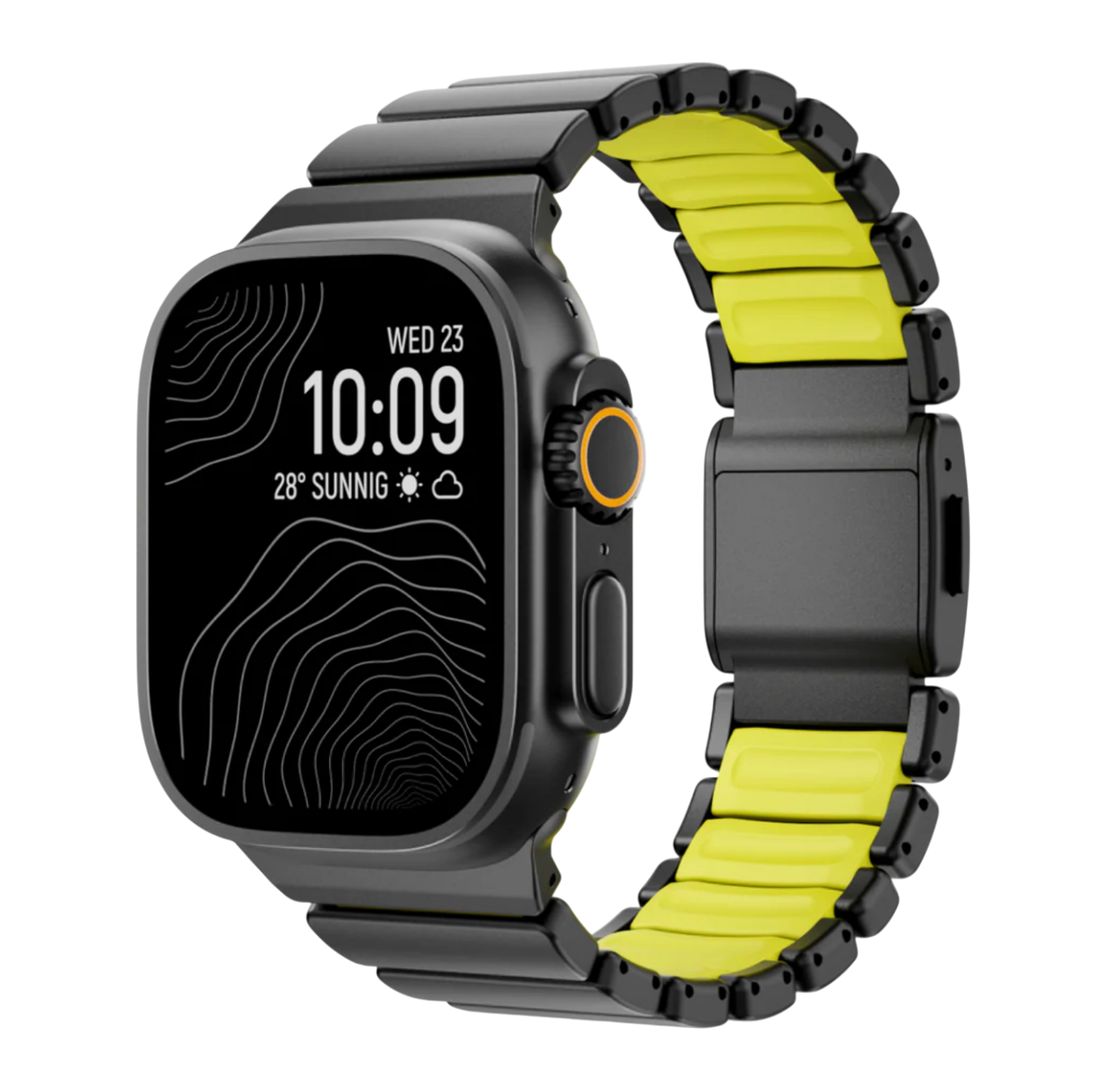 Titanium Silicone Magnetic Strap for Apple Watch - Strapsology