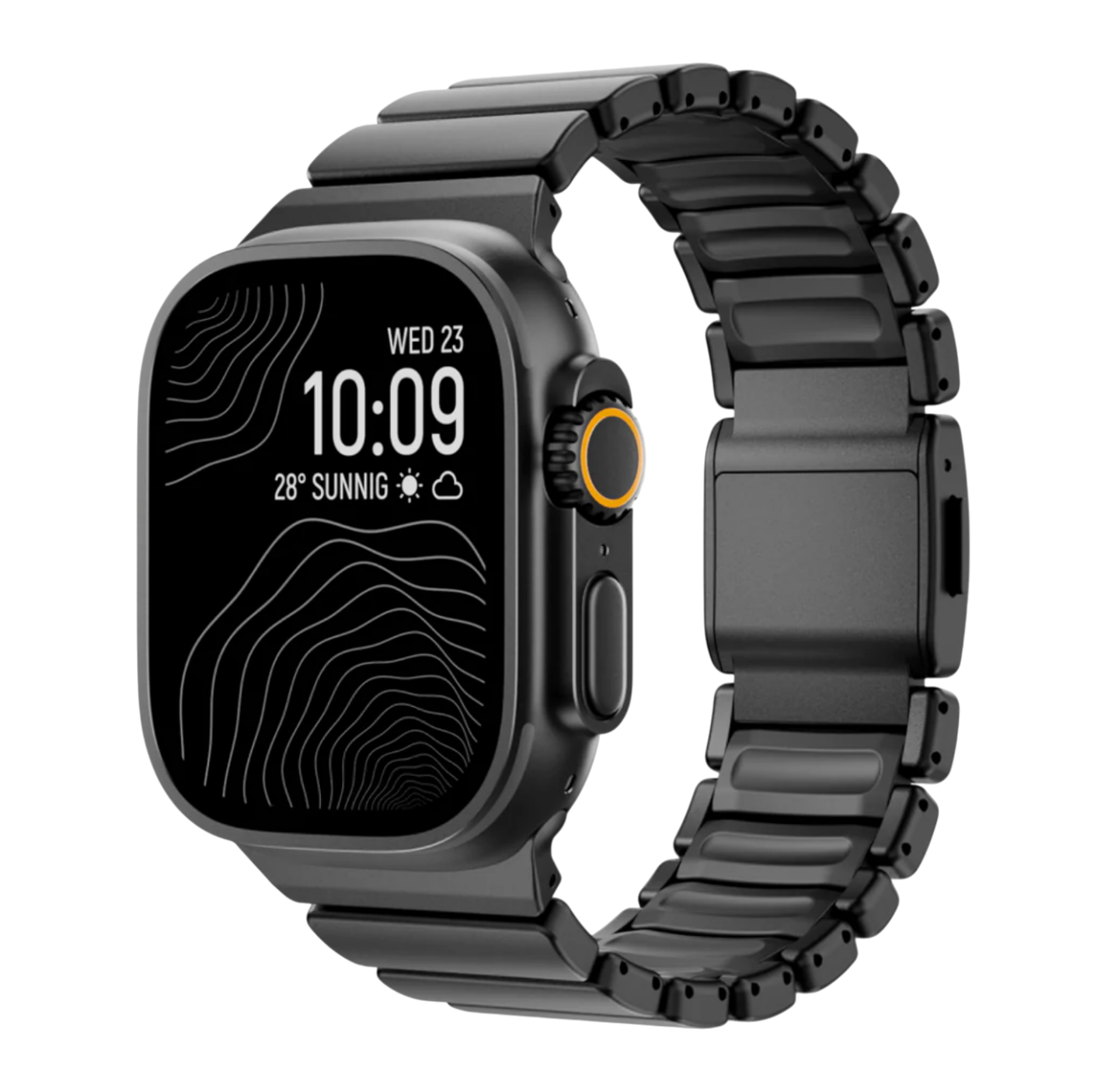 Titanium Silicone Magnetic Strap for Apple Watch - Strapsology