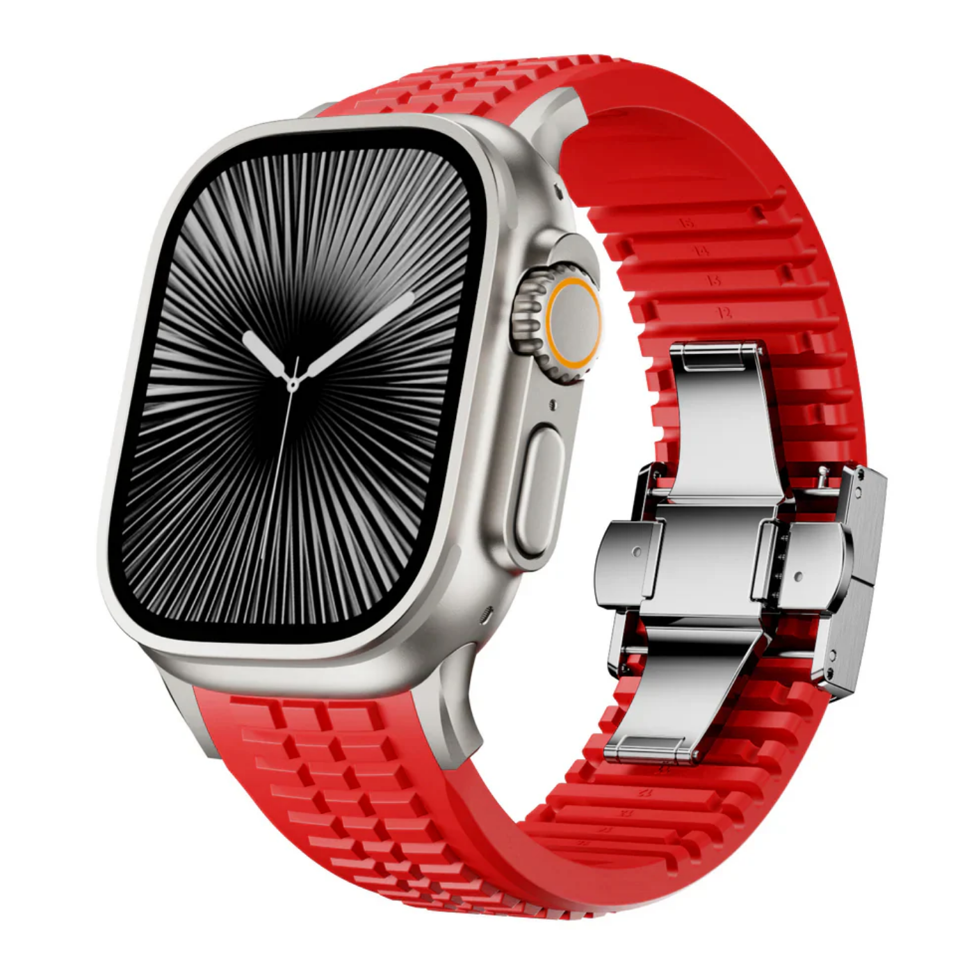 FlareFlex Silicone Strap for Apple Watch - Strapsology