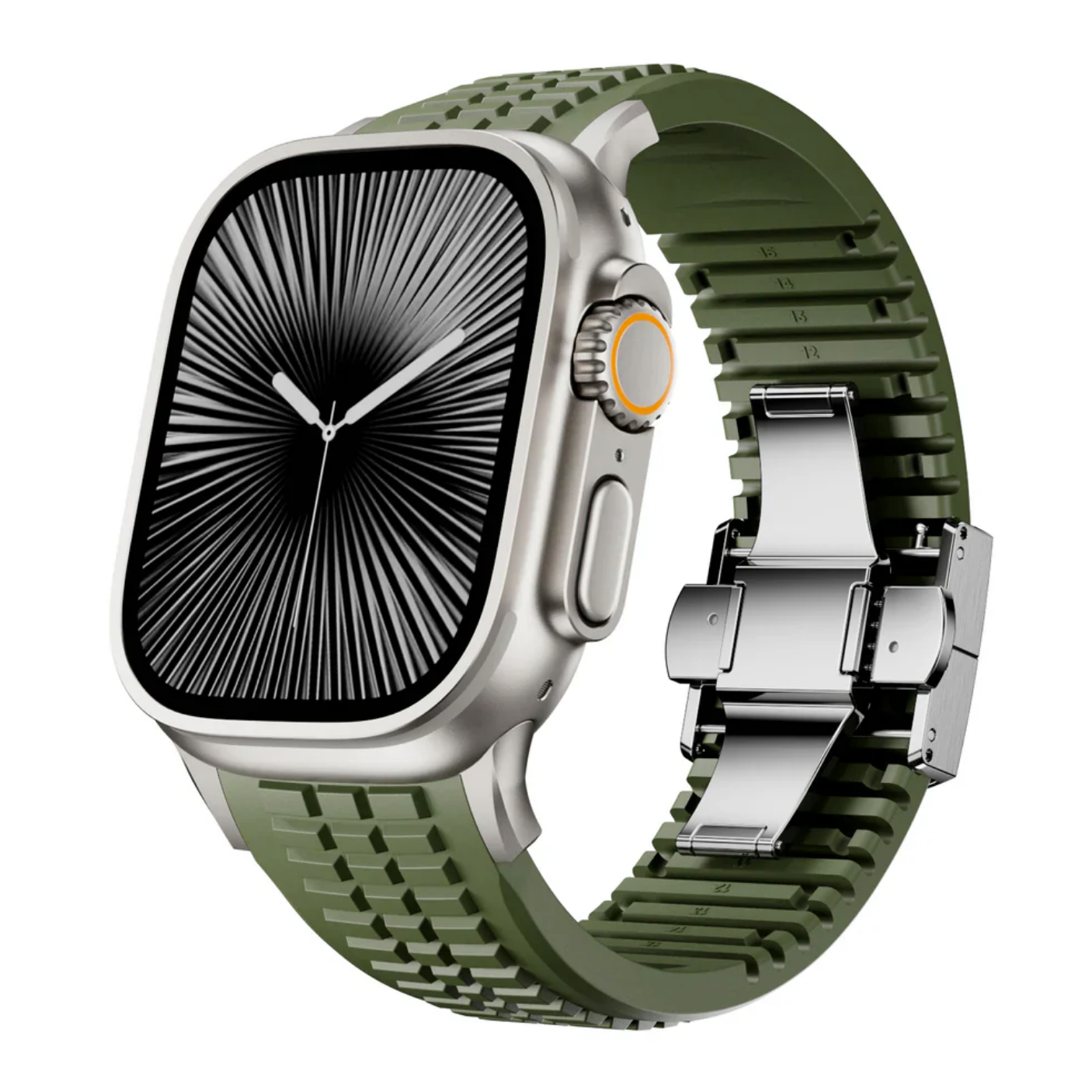 FlareFlex Silicone Strap for Apple Watch - Strapsology