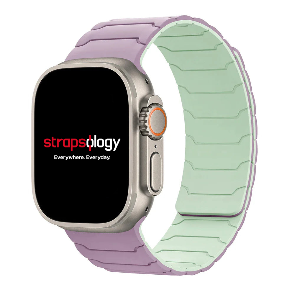 Magnetic Silicone Sport Strap for Apple Watch - Strapsology