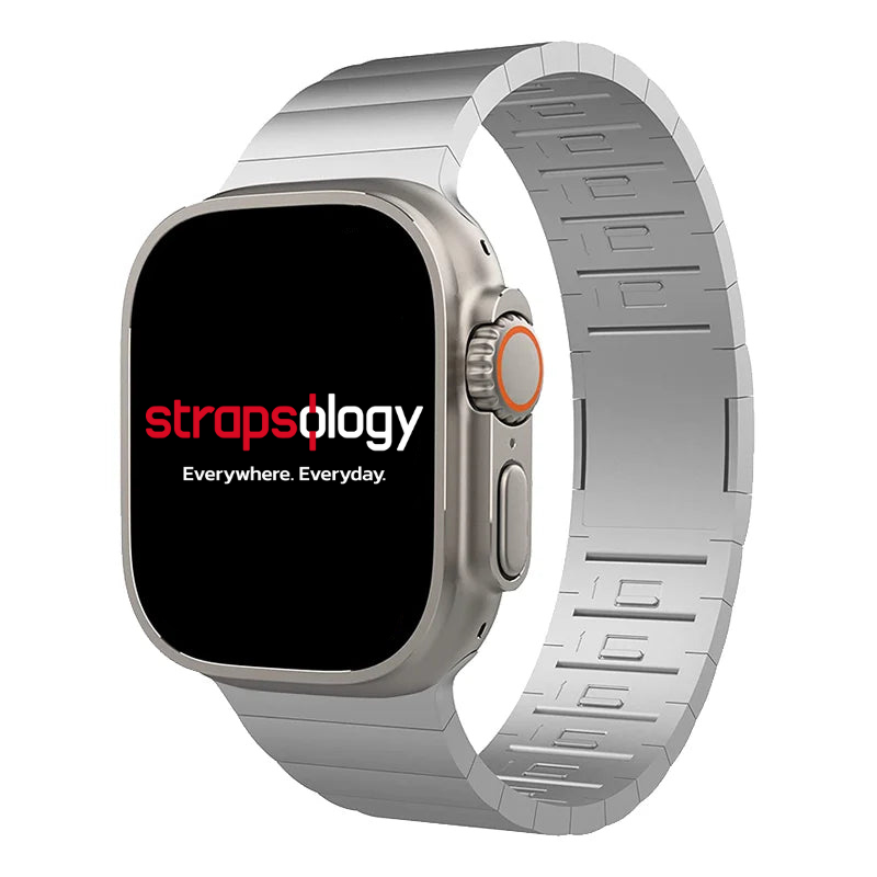 Stainless Steel Magnetic Link Strap for Apple Watch