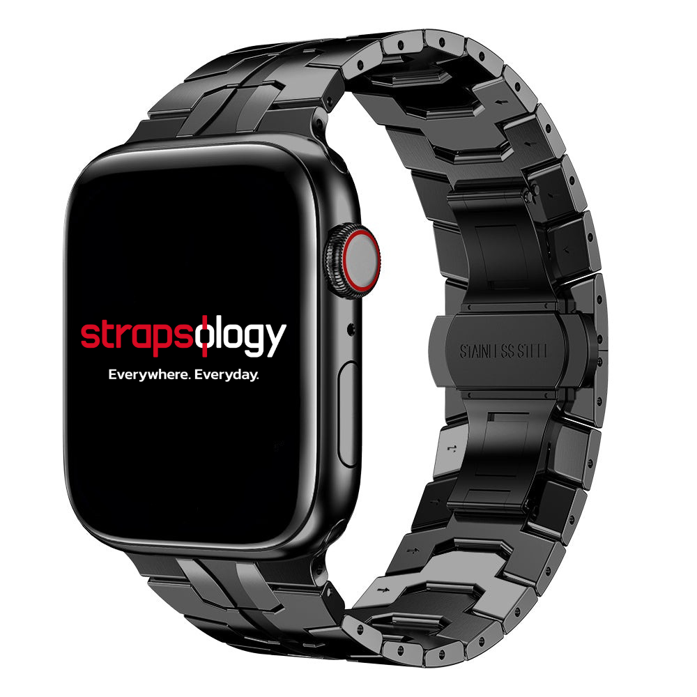 Stainless Steel Iron Man Strap For Apple Watch