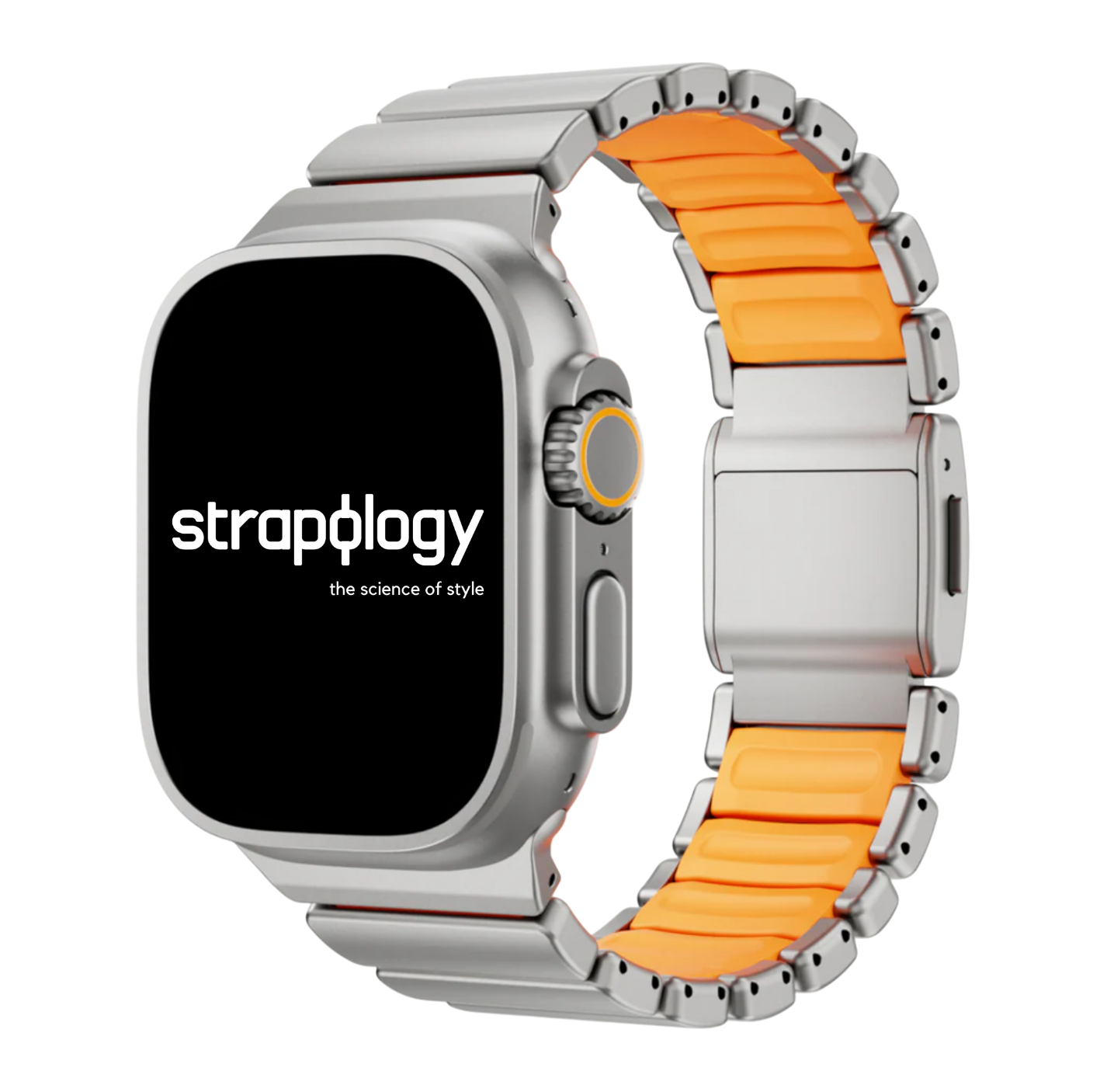 Titanium Silicone Magnetic Strap for Apple Watch