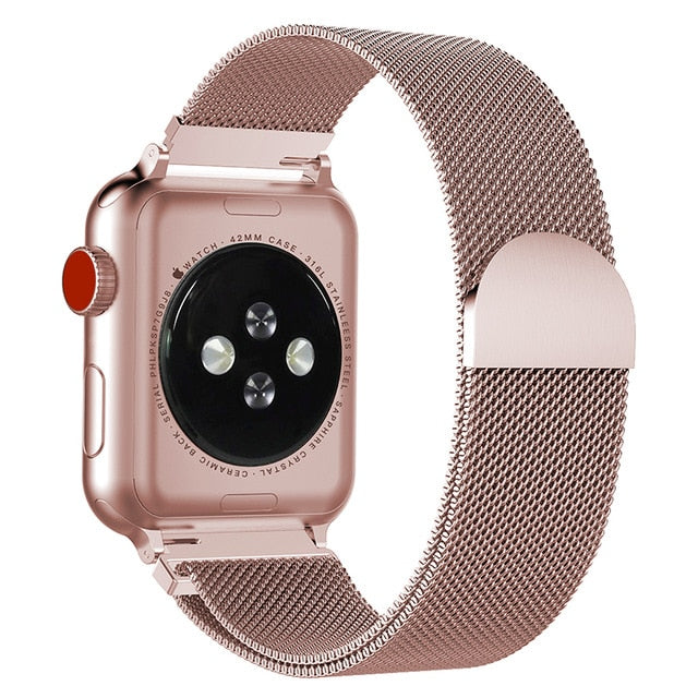 Milanese Loop Strap for Apple Watch - Strapsology