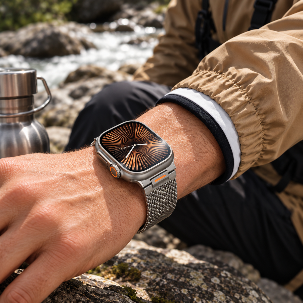 Ultra Classic Milanese Loop Strap for Apple Watch