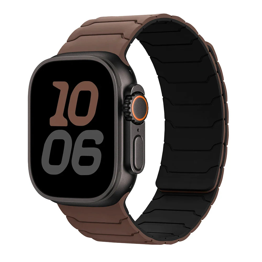 Magnetic Silicone Sport Strap for Apple Watch - Strapsology
