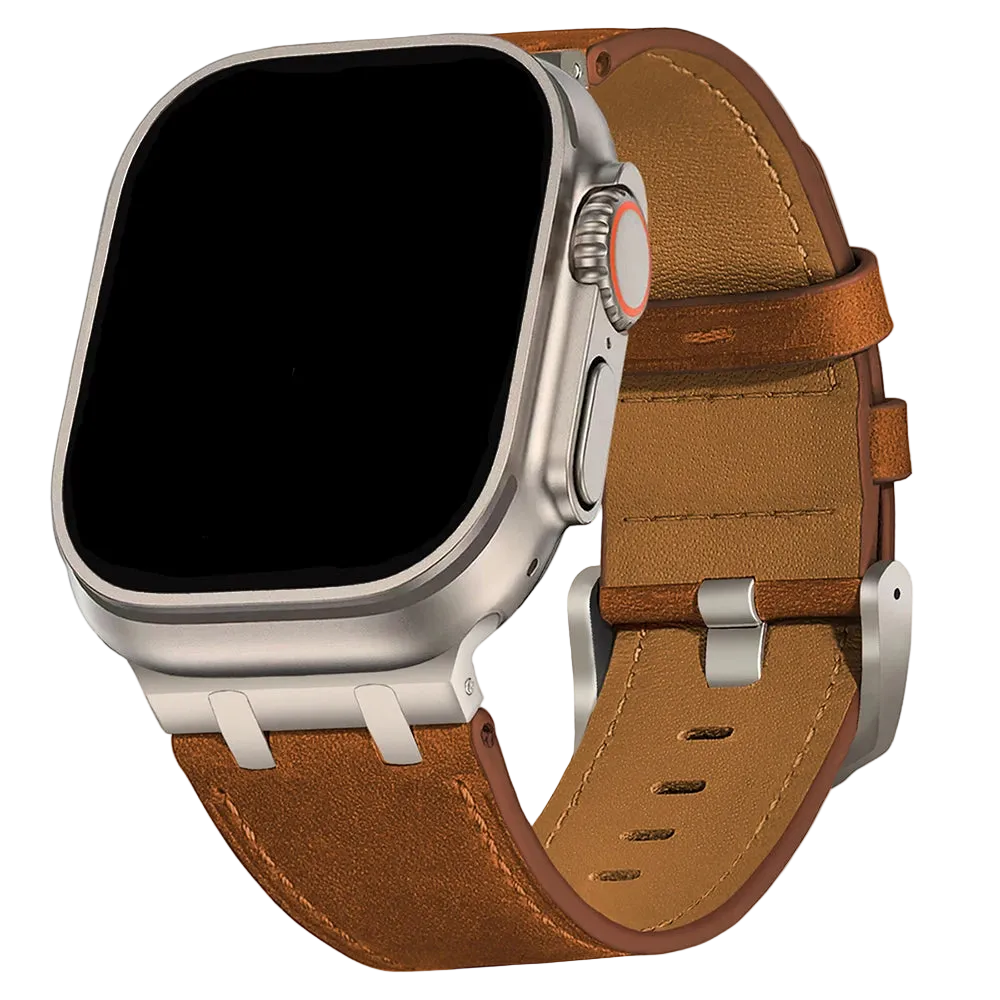 Cowhide Leather Band for Apple Watch - Strapsology