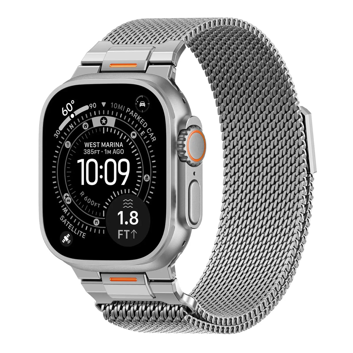 Ultra Classic Milanese Loop Strap for Apple Watch - Strapsology