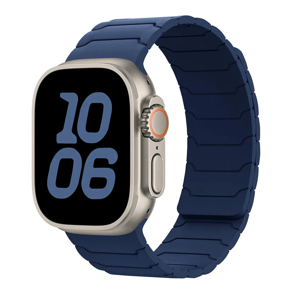 Magnetic Silicone Sport Strap for Apple Watch - Strapsology