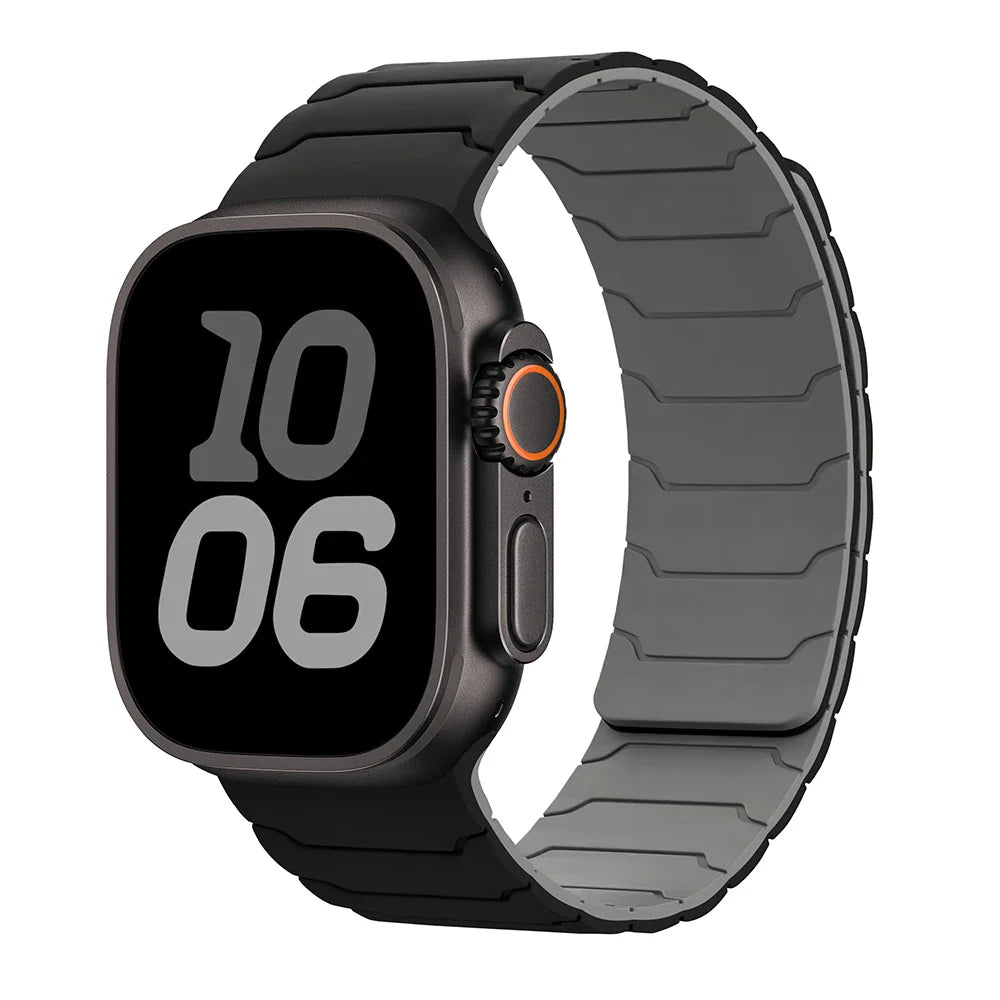 Magnetic Silicone Sport Strap for Apple Watch - Strapsology