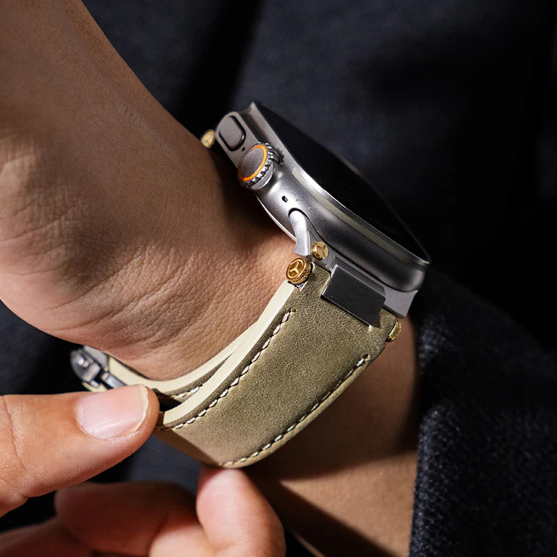 Premium Leather Band for Apple Watch - Strapsology