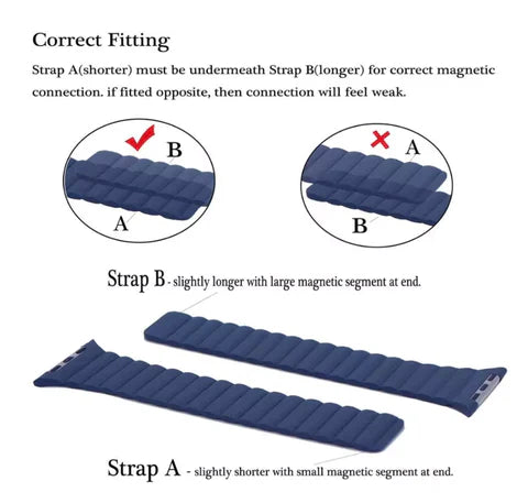 FineWoven Magnetic Strap For Apple Watch - Strapsology