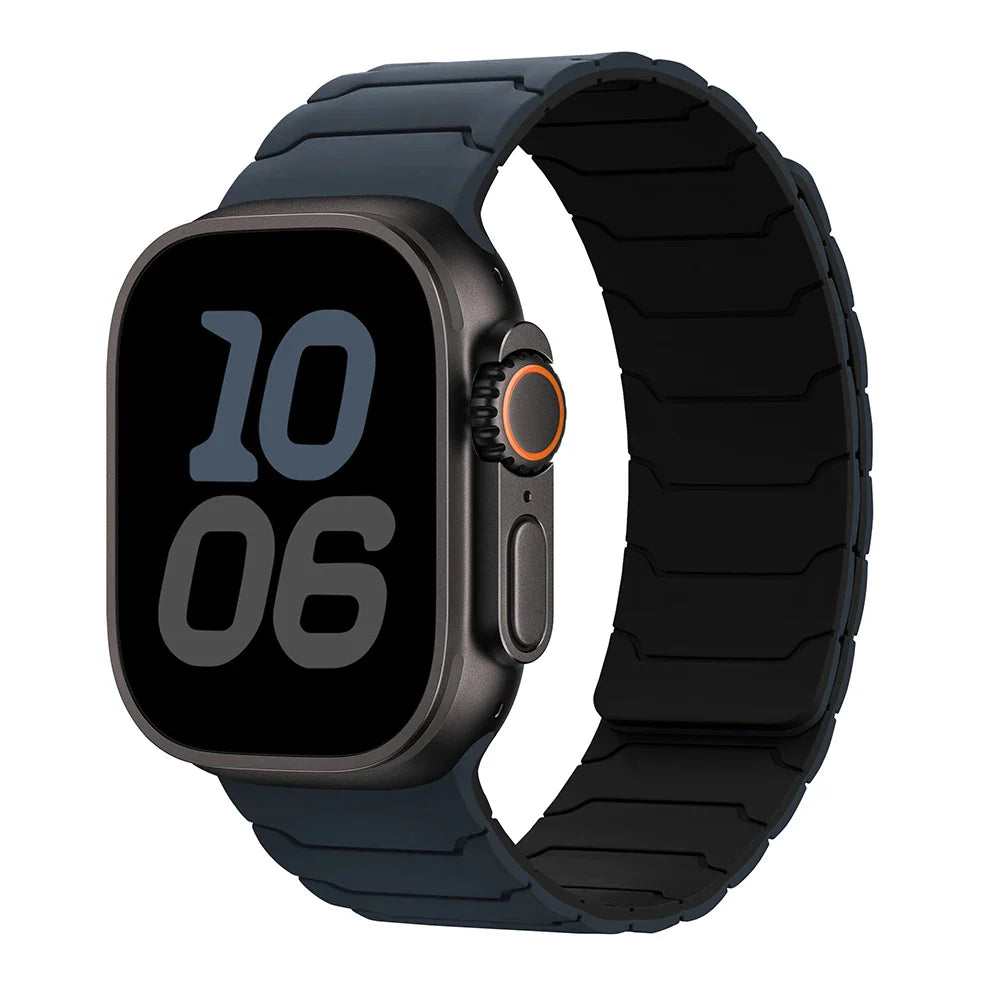 Magnetic Silicone Sport Strap for Apple Watch - Strapsology
