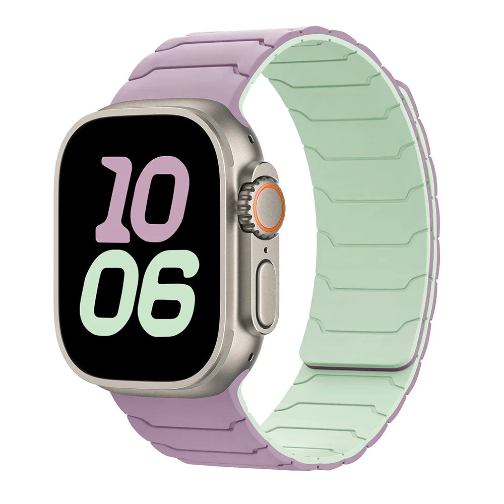 Magnetic Silicone Sport Strap for Apple Watch
