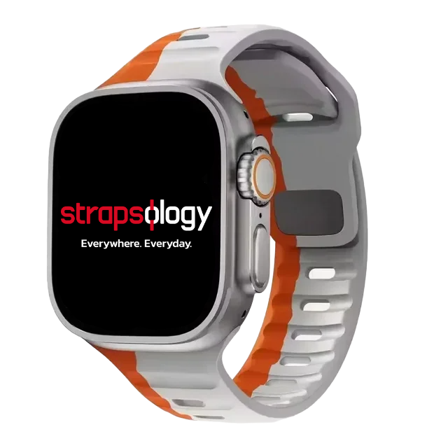 Soft Silicone Dual Strap for Apple Watch