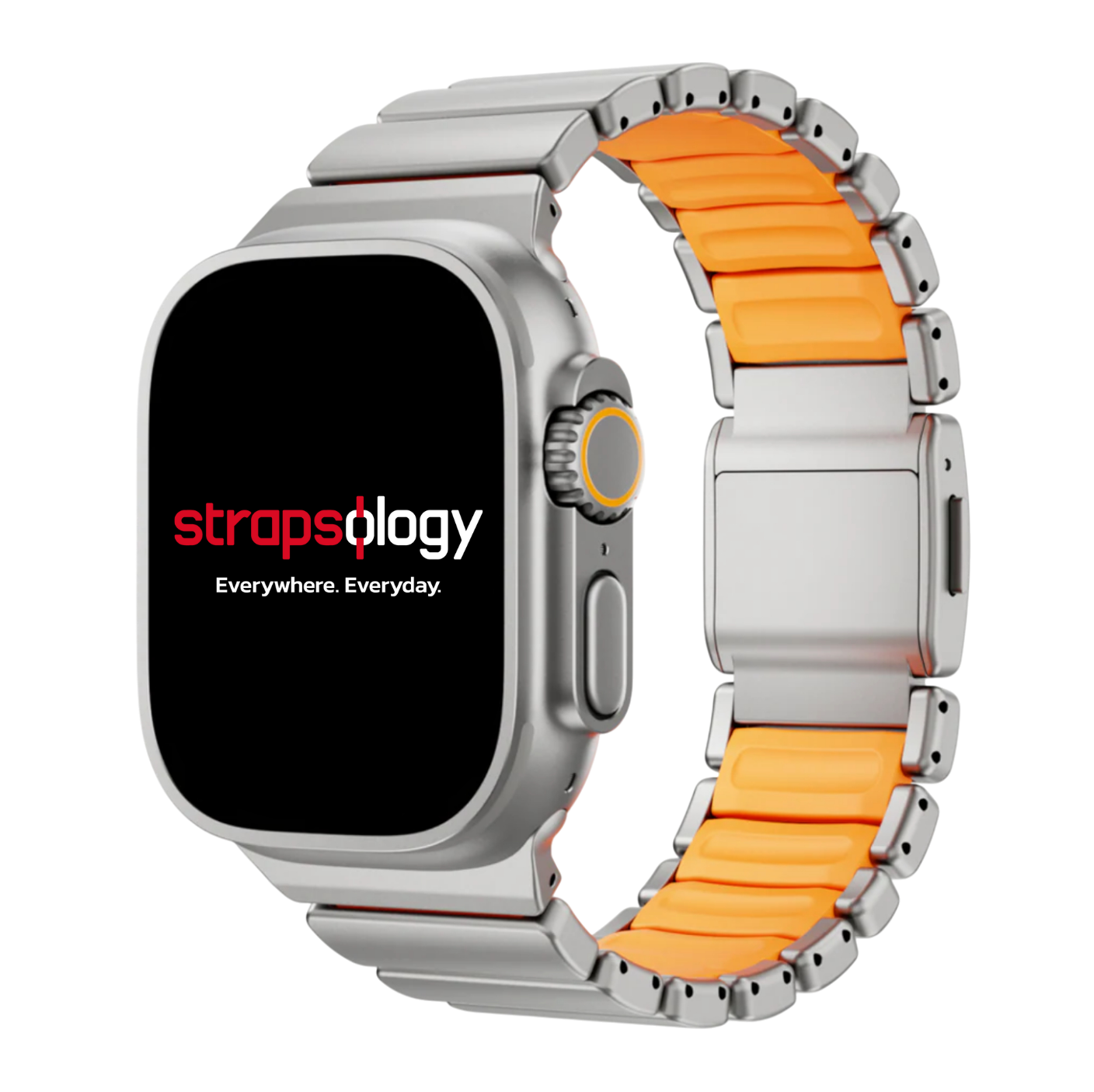 Titanium Silicone Magnetic Strap for Apple Watch