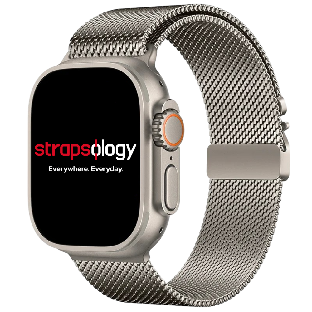 Ultimate Titanium Milanese Loop Strap for Apple Watch