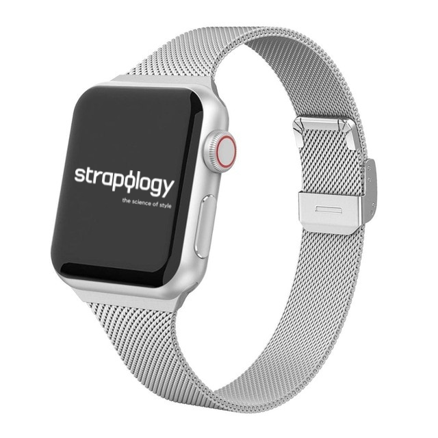 Thin Milanese Strap for Apple Watch